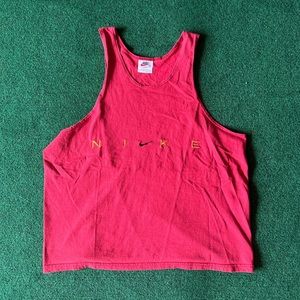 Nike white tag tank top